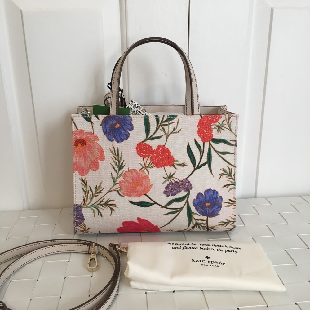 NWT Kate spade Thompson street fabric sam bag - Picture 4 of 6